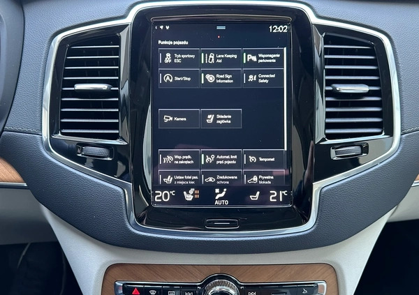 Volvo XC 90 cena 285000 przebieg: 93876, rok produkcji 2021 z Zielona Góra małe 466
